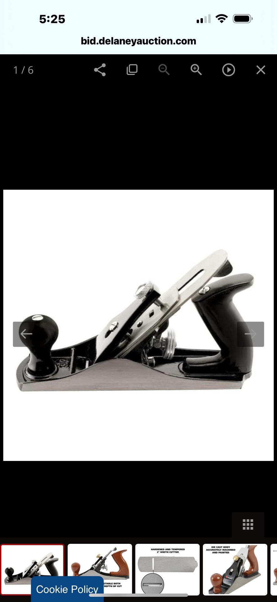 Buck Bros. 9 in. Bench Plane