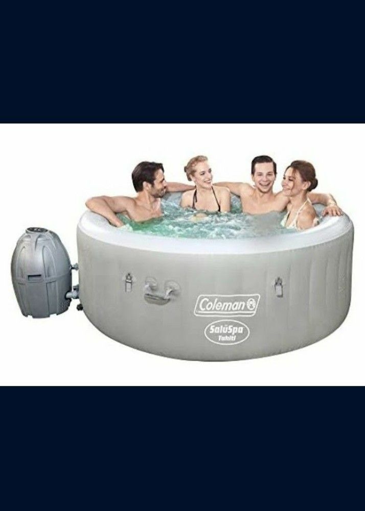 Coleman Saluspa 71 x 26 Tahiti Airjet Hot Tub Spa (Gray)