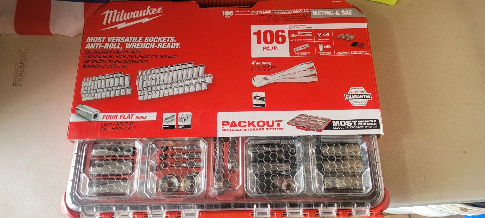 Milwaukee Packout Ratchet Set