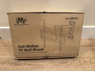 Full- motion tv wall mount