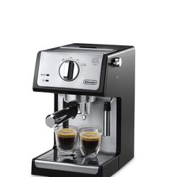 De'Longhi ECP3420 Bar Pump Espresso and Cappuccino Machine, 15", Black 