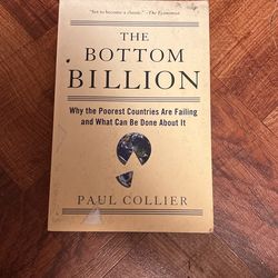 The Bottom Billion