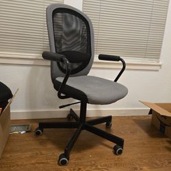 Very Comfortable IKEA Chair(grey x black)