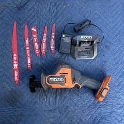 RIDGID 18v One Handed Recip Saw 