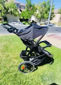 Graco FastAction Jogger LX Stroller Excellent Condition 