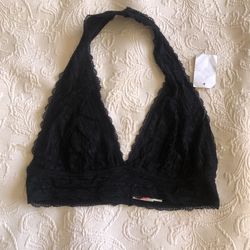 NWT - Charlotte Russe Black Lace Halter Bralette for Sale in Mesa