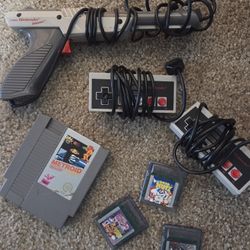 NES Gameboy Games Controller Lot