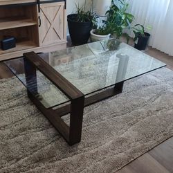 Glass Coffee Living Room Table