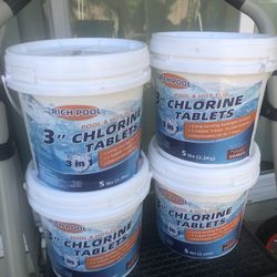 20 lbs 3 inch chlorine Tablets