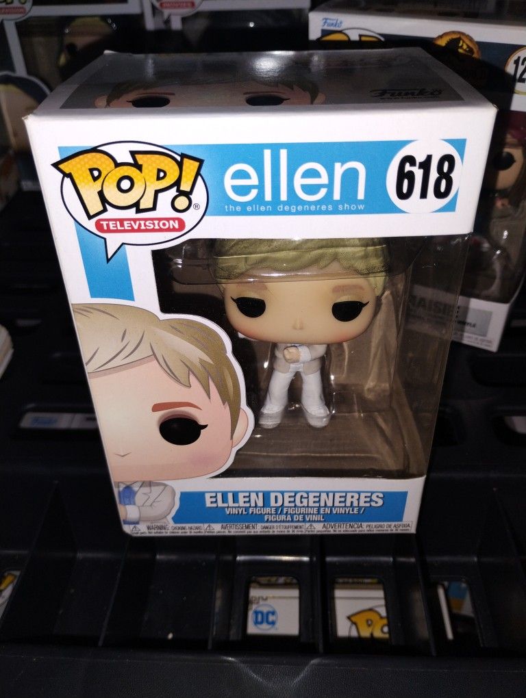 Brand New Ellen DeGeneres Funko Pop #618..