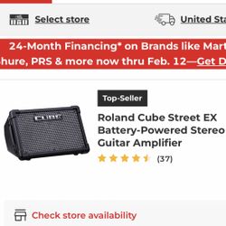 Cube Street Ex Amplifier 