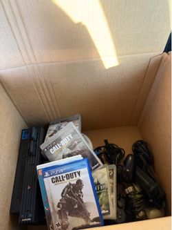 Box of Console and Games