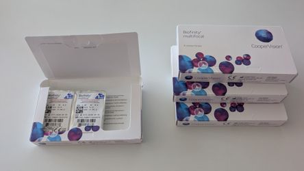 Sealed Contact Lens Boxes + Extra Pair