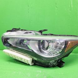 Q50 2018 2019 2020 2021 2022 DRIVER HEADLIGHT OEM