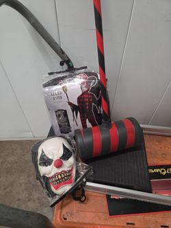 Krazed Jester Halloween Costume with Clown Mask