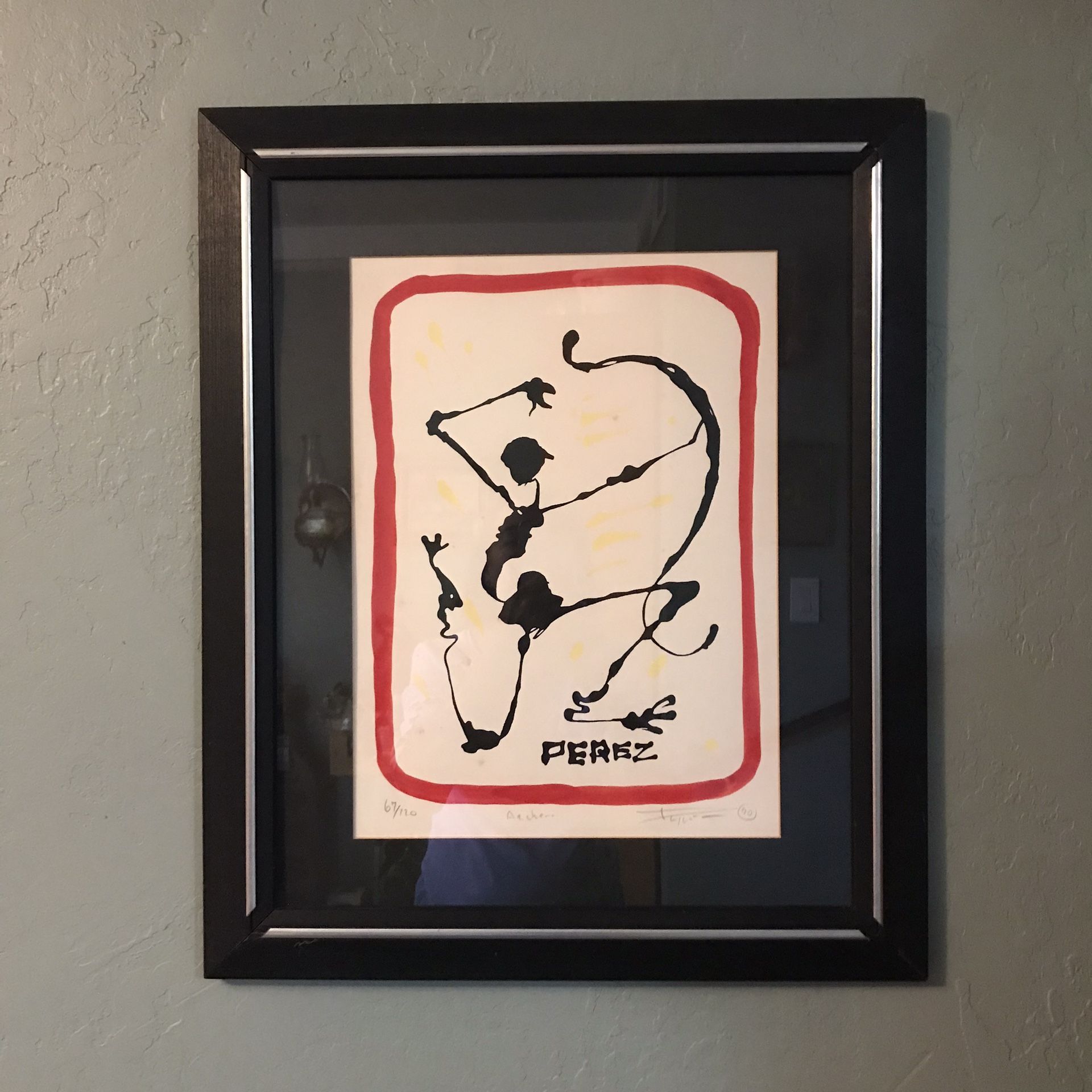 Francisco Perez Lithograph, Archer, 67/120