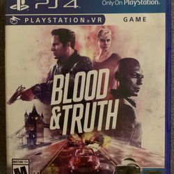 Blood & Truth - PS4