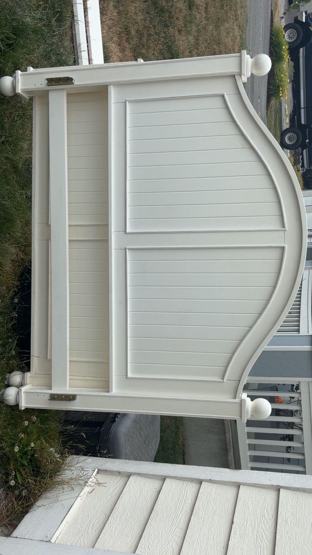 Full Size Bed Frame W/Mattress