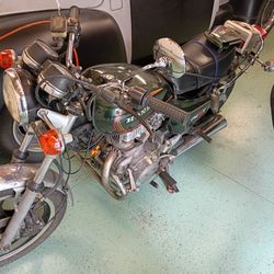 1979 Honda Rebuilt Gargage Bike W Title 