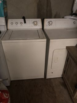 Washer and dryer