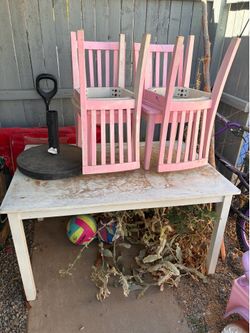Table with chairs