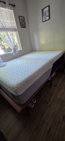 Nectar Mattress (full) and foldable Frame