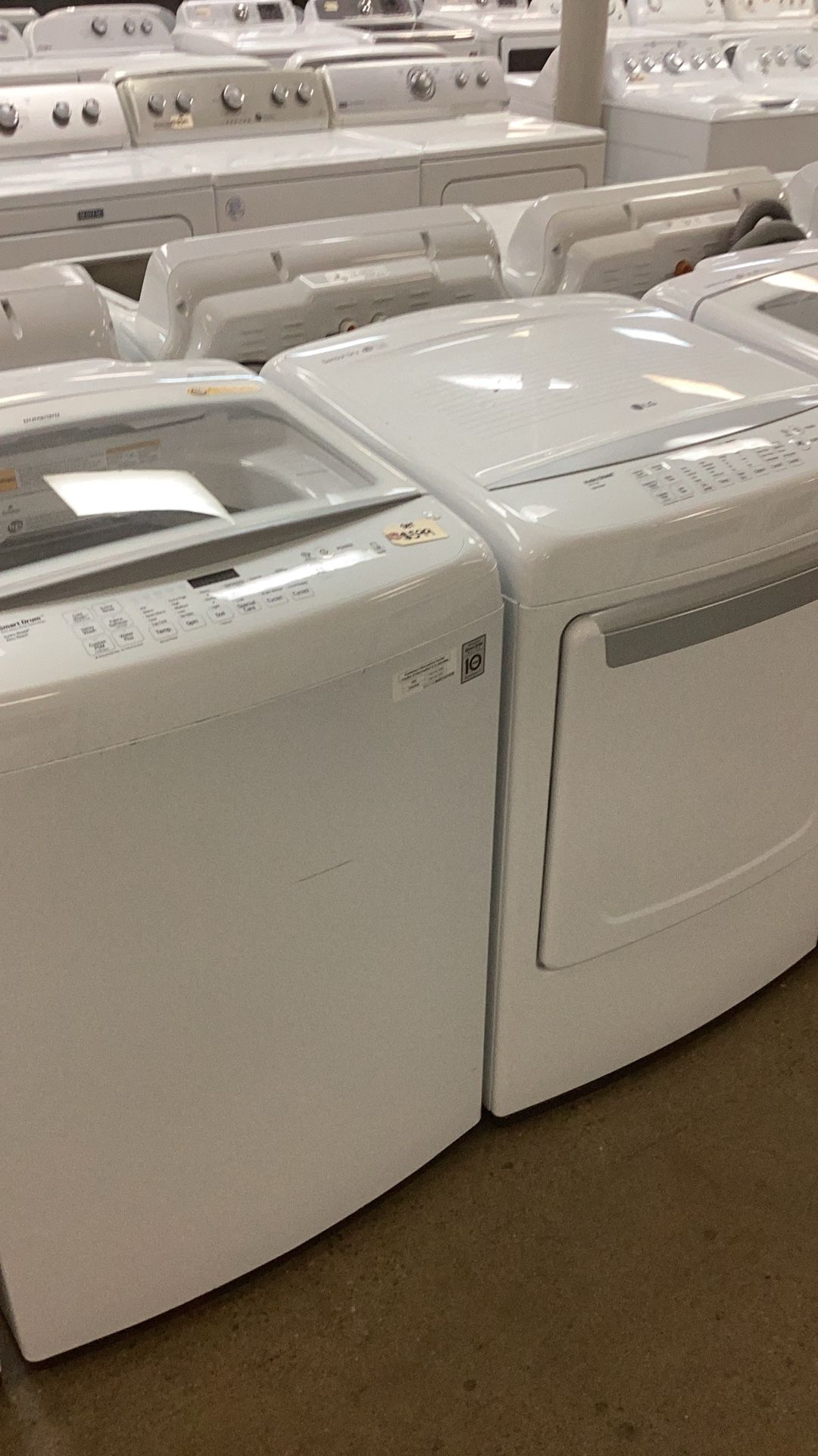 Lag Washer And Dryer Set Used