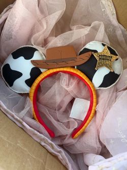 Authentic Disney Parks 2025 WDW Toy Story Ears Headband Woody