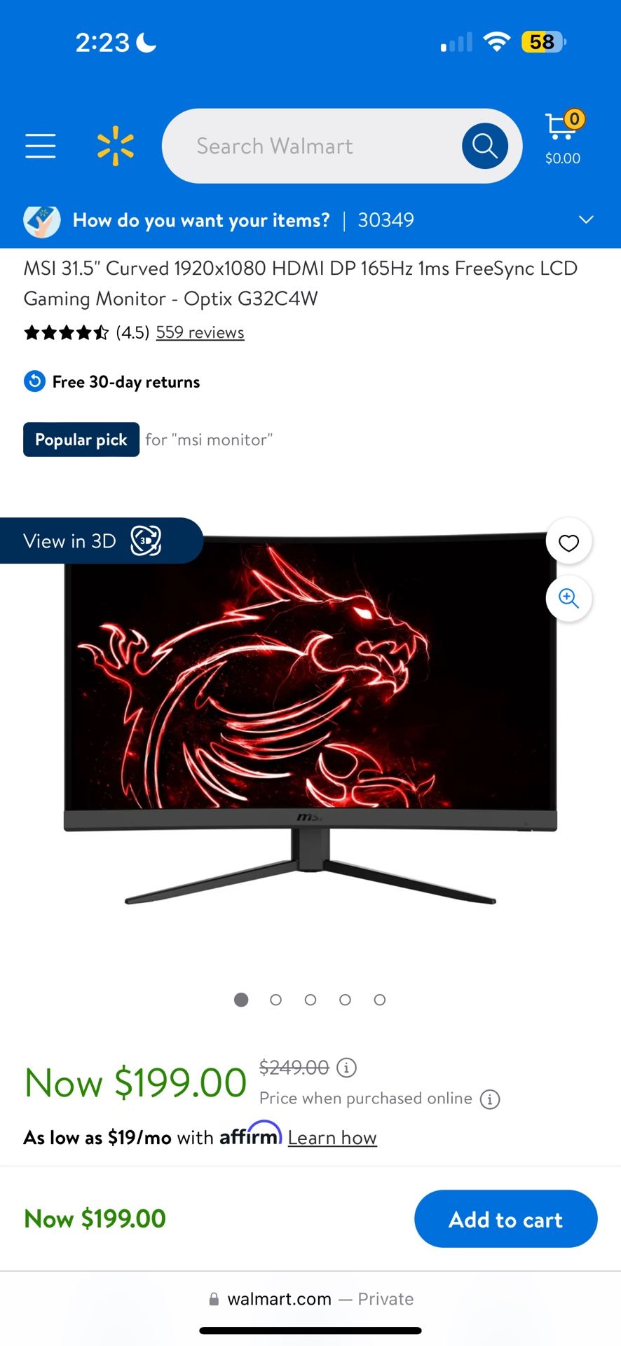 Msi 31 Inch Curve Monitor