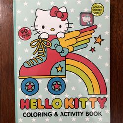 Hello kitty coloring books 
