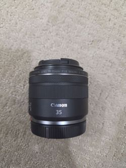 Canon RF 35mm F1.8 Macro camera lens!