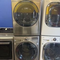 LG Set Washer And Dryer Gas
