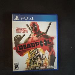 Deadpool PS4 Video Game