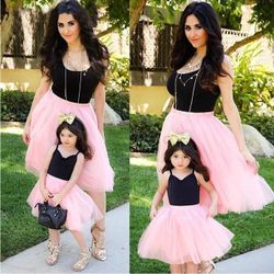 Mom and Daughter Dress
