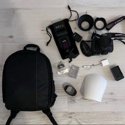 Canon EOS Rebel T6i Digital SLR with EF-S 18-55mm IS STM Lens - Wi-Fi Enabled