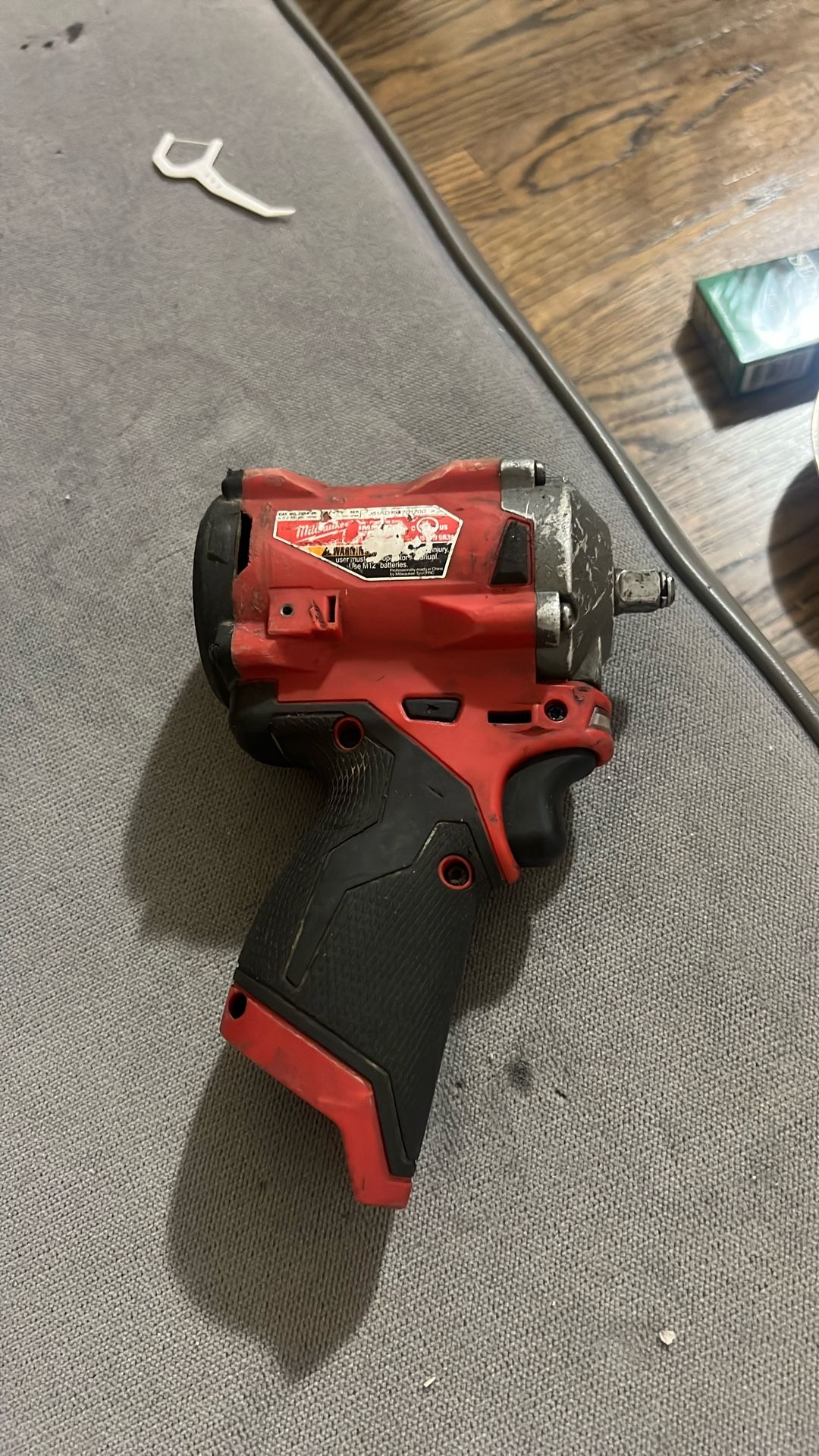 Milwaukee M12 FUEL Stubby Impact Wrench, Drive Size 3/8in., Model# 2562-20