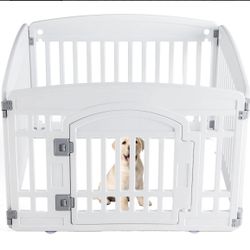 Plastic Dog Playpen - 4-Panel 24'' New In The Box 