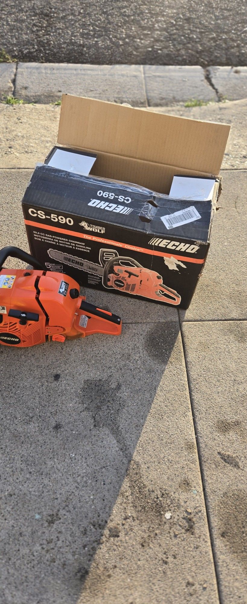 Echo Chain Saw  Gas 2 Stroke