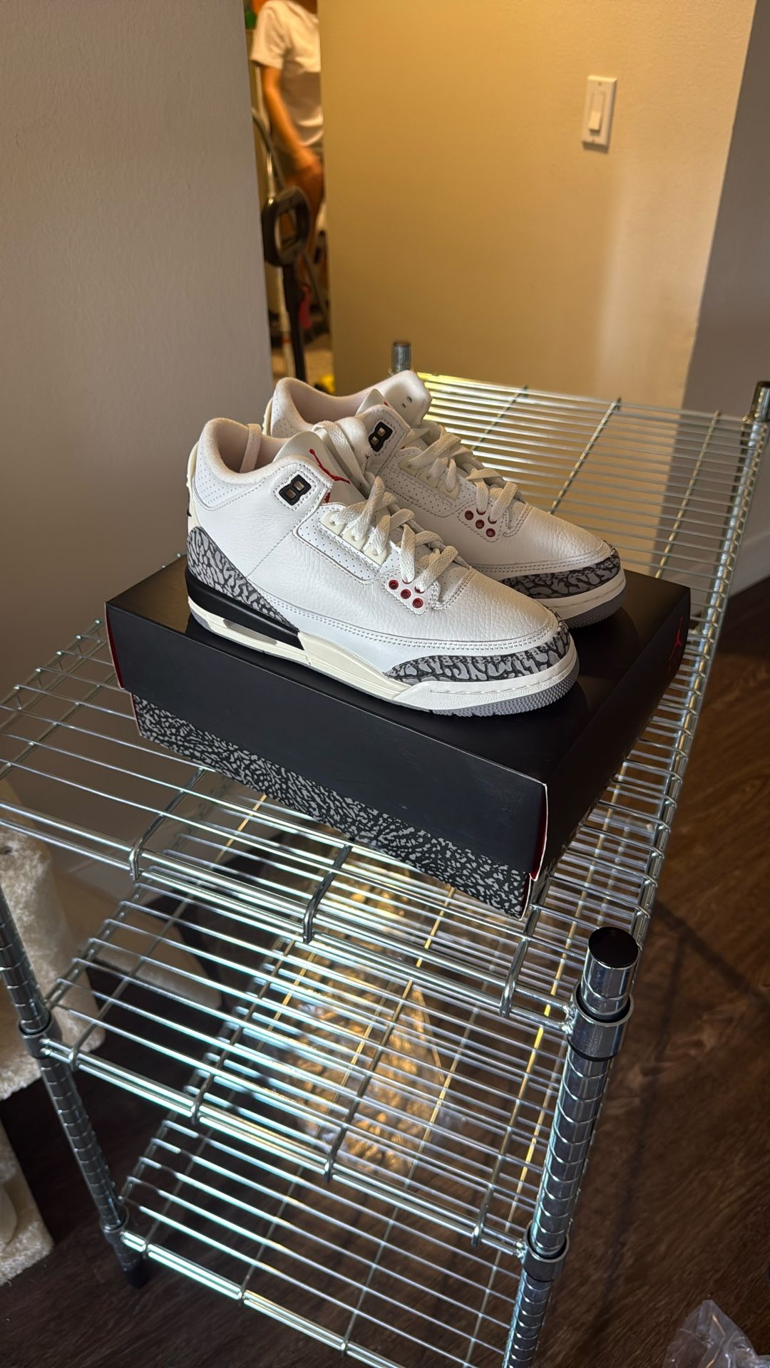 Brand New Air Jordan 3 Retro Size 4.5 Y