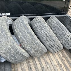 4- 265/70R17s Tires 