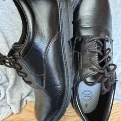 Wonder Nation Boys' Lace-Up Dress Shoes. $23