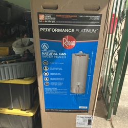 Rheem 50 gallon 12 year warranty water heater