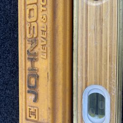 Johnson level with case
