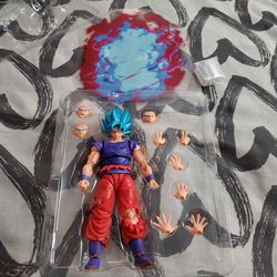 Demoniacal Fit Goku Limit Breaker Super Saiyan Blue Kaoiken DBZ SH