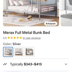 Steel Framed Bunk Beds Brand New 