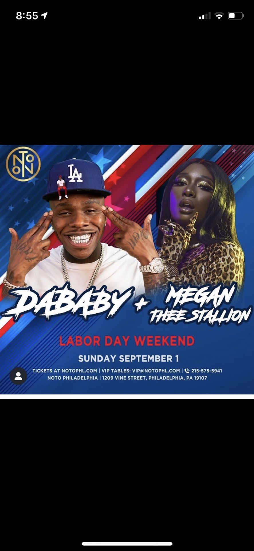 Da Baby & Megan The Stallion Live Labor Day
