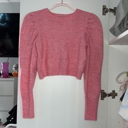 Long Sleeve Crop Top Cardigan 