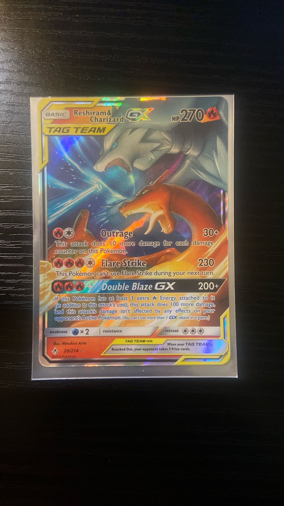 Reshiram And Charizard Gx Tag Team