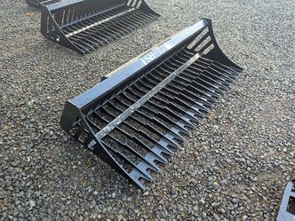 72" Skid Steer or Tractor Rock Bucket