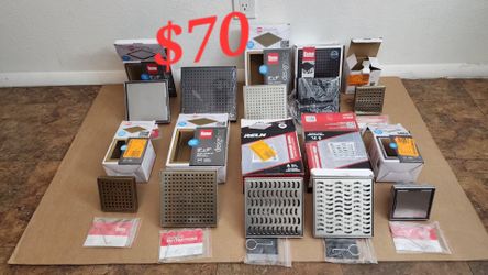 10 Square Shower Floor Drains / Drain Covers Lot - New/Open Box - $70 All